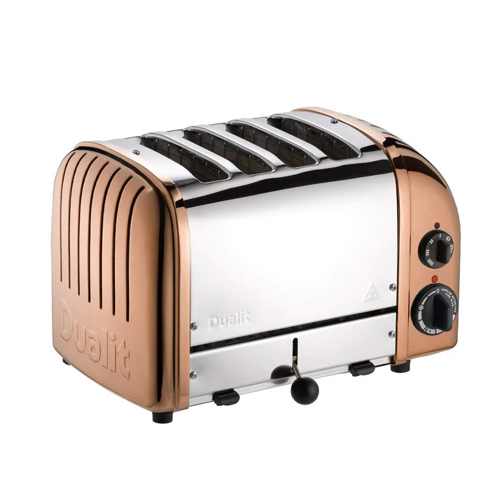 Dualit 4 Slice Toaster - Copper